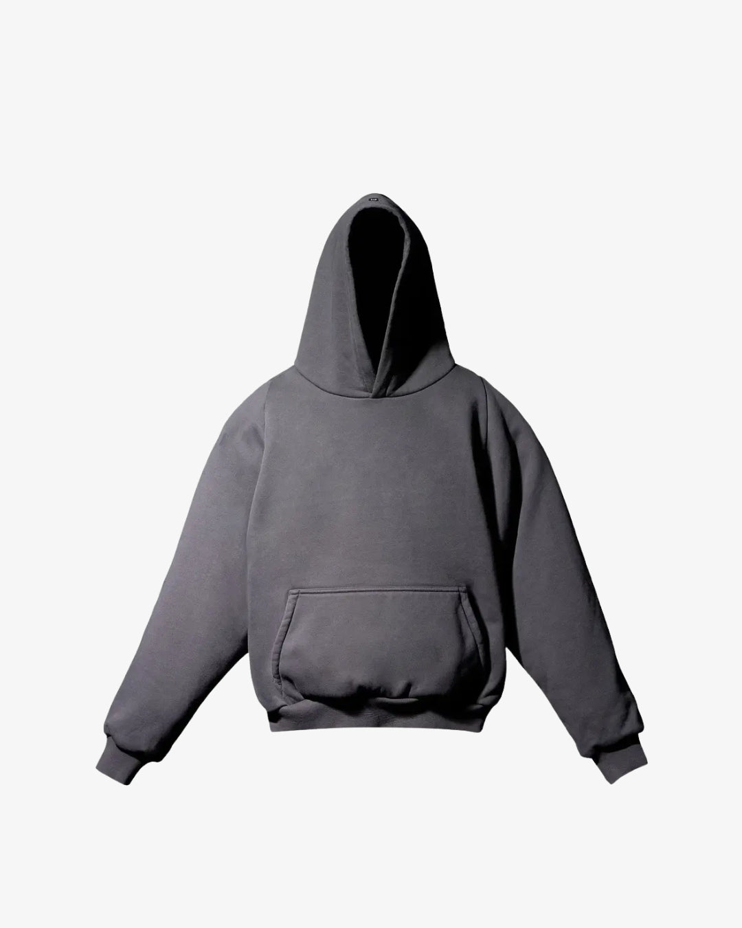 Yeezy Gap Engineered by Balenciaga Logo Shrunken Hoodie 'Black'